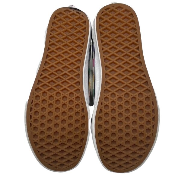 Vans Unisex Sneakers Off The Wall Rainbow Checkerboard Women's 6.5 Men's 5 - Picture 9 of 9
